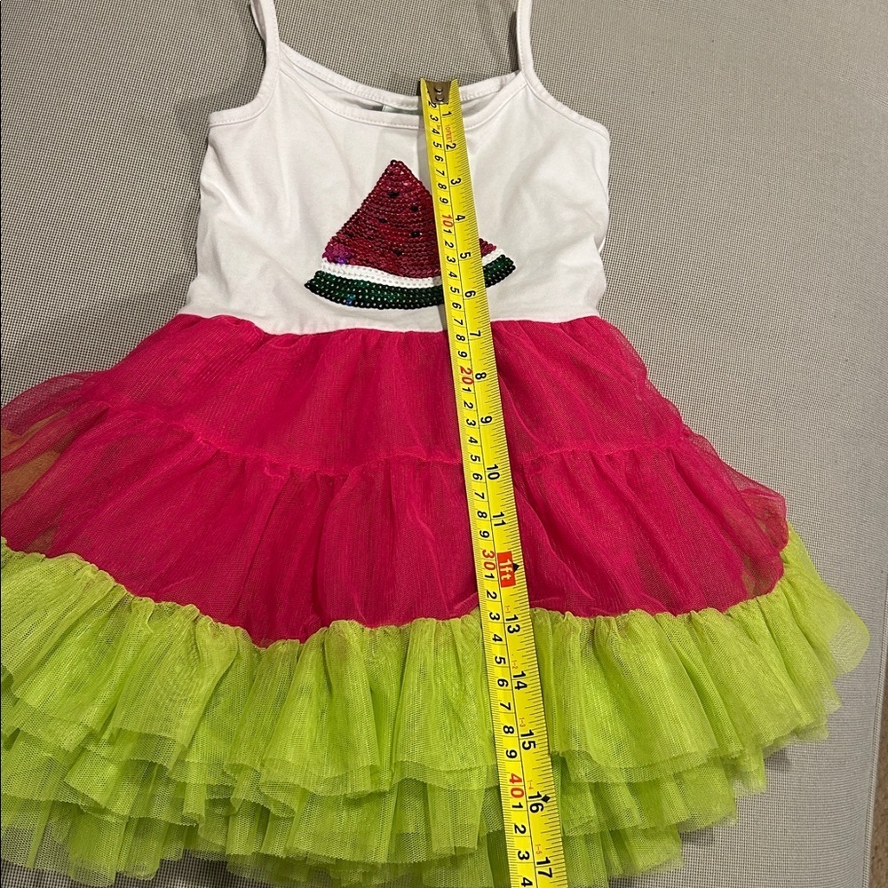 Maggie & Zoe Girls 3T Ruffle Dress - Picture 9 of 10